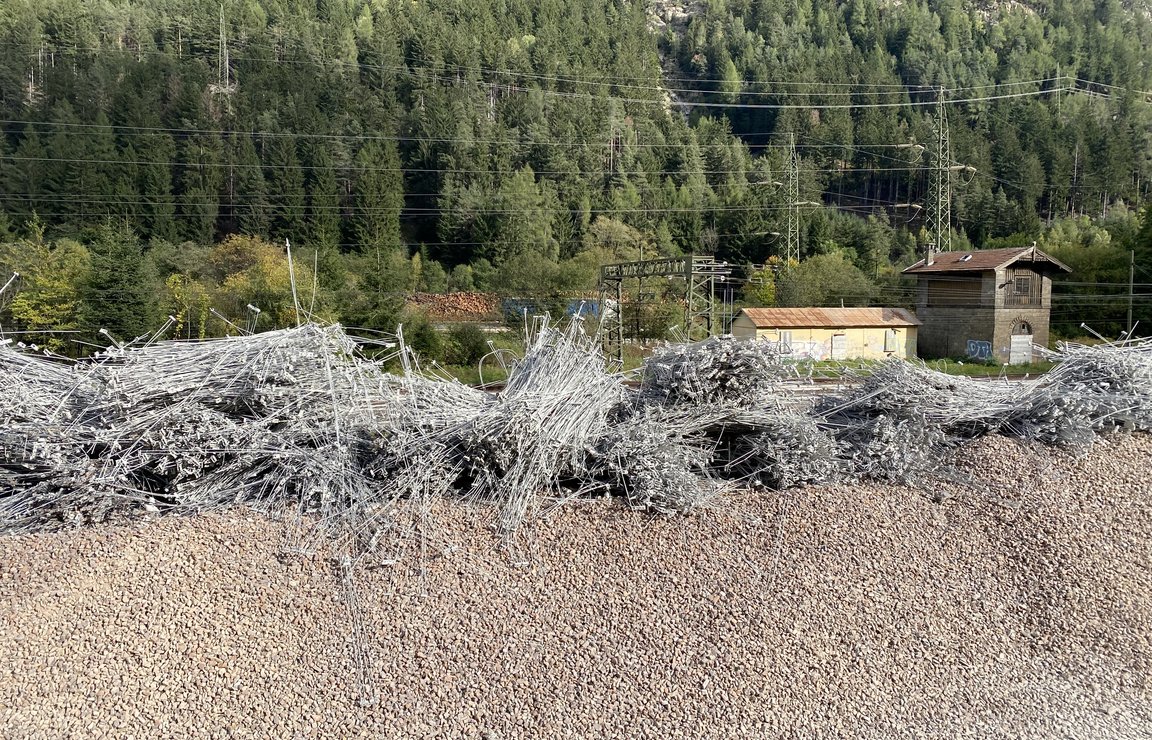 Wiederverwertung der Endmaterialien