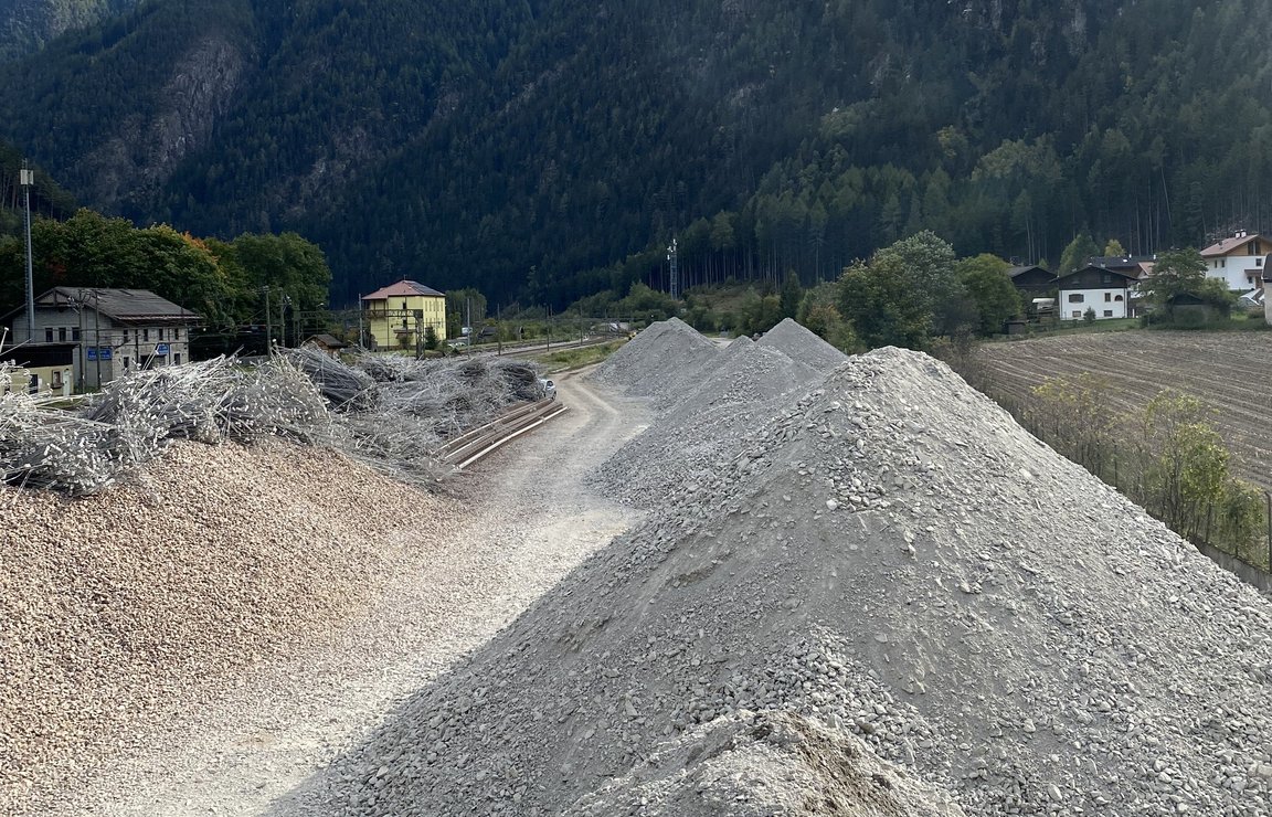 Wiederverwertung der Endmaterialien