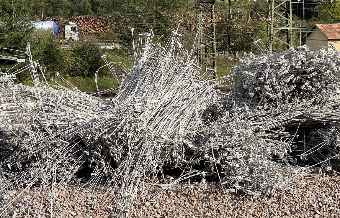 Wiederverwertung der Endmaterialien